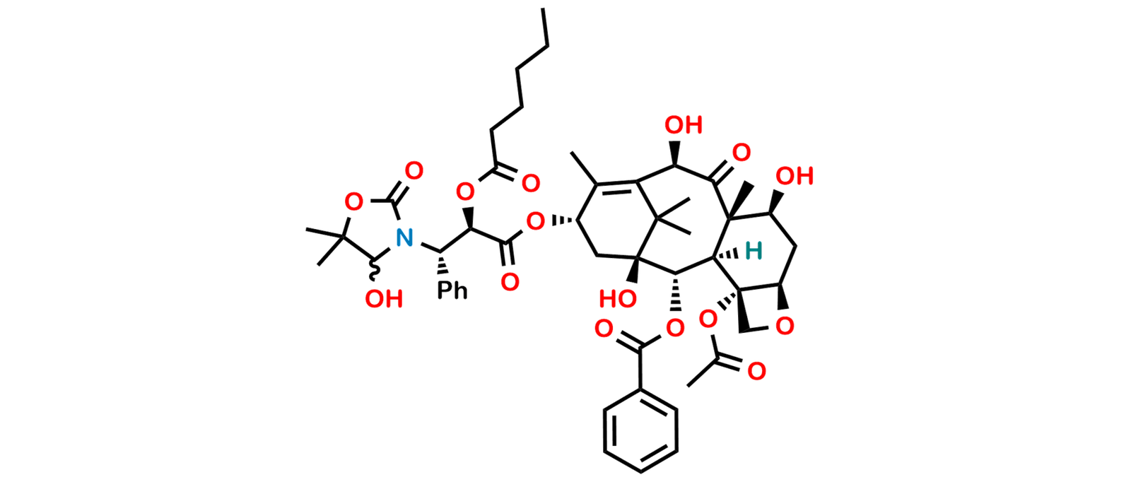 Hexanoyl Docetaxel Metabolites M1 and M3 (Mixture of Diastereomers)